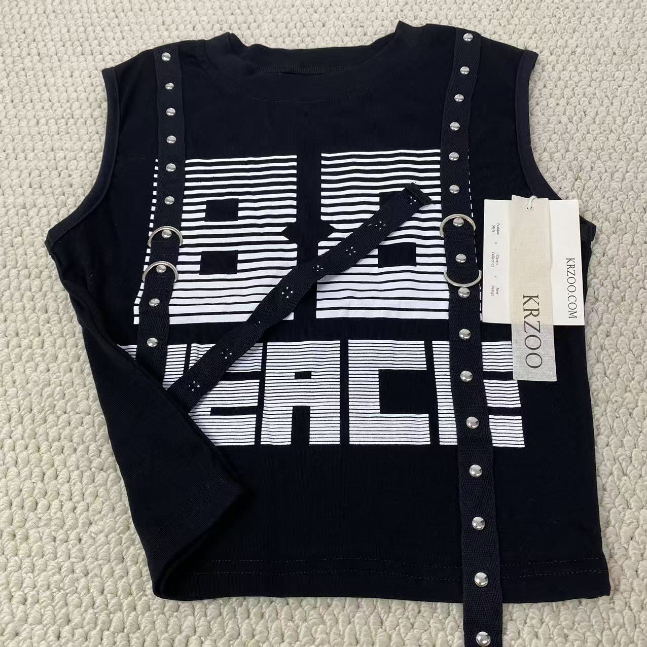 2KY Street Dance Hip-Hop Short Shirt