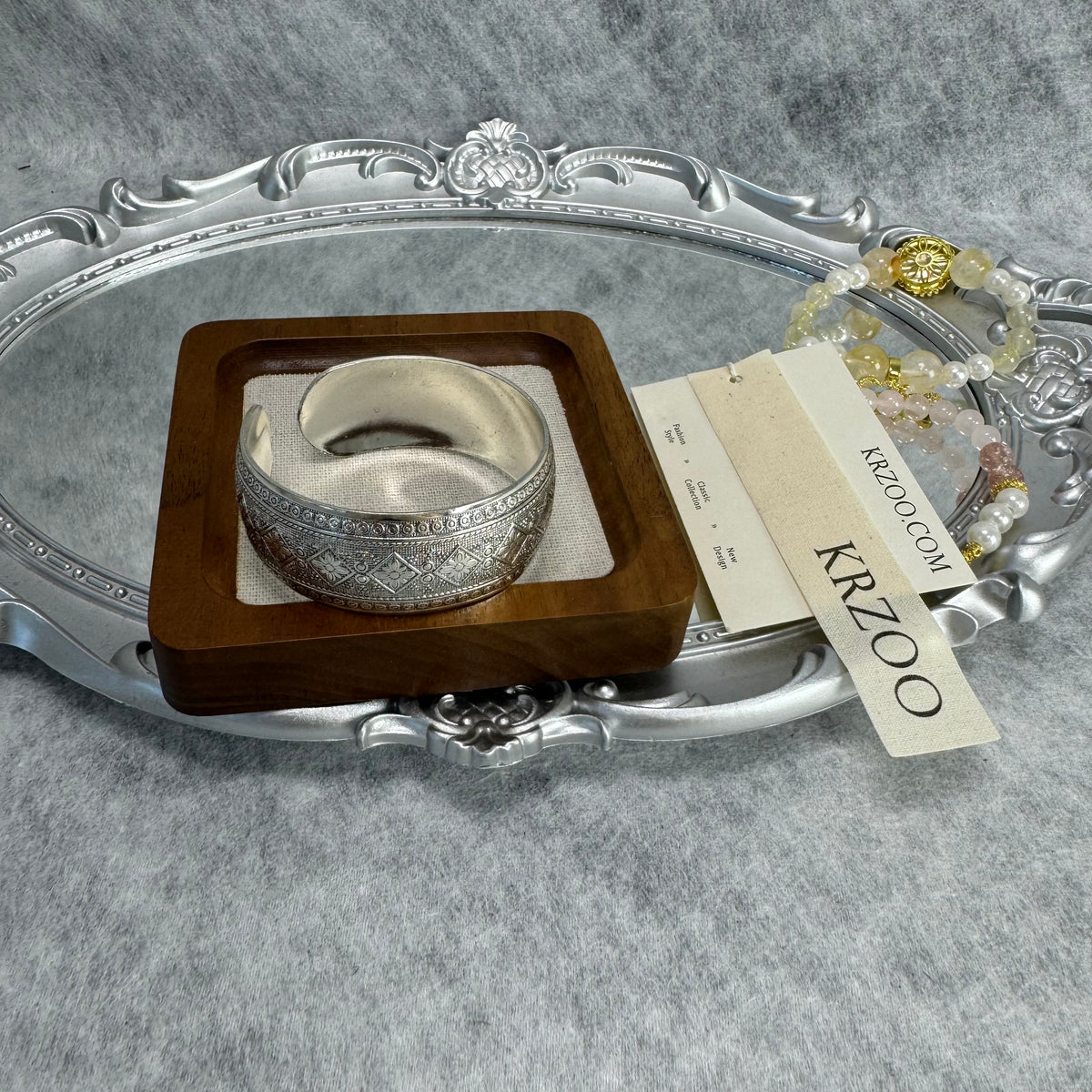 Ancient handcrafted engraved bracelet