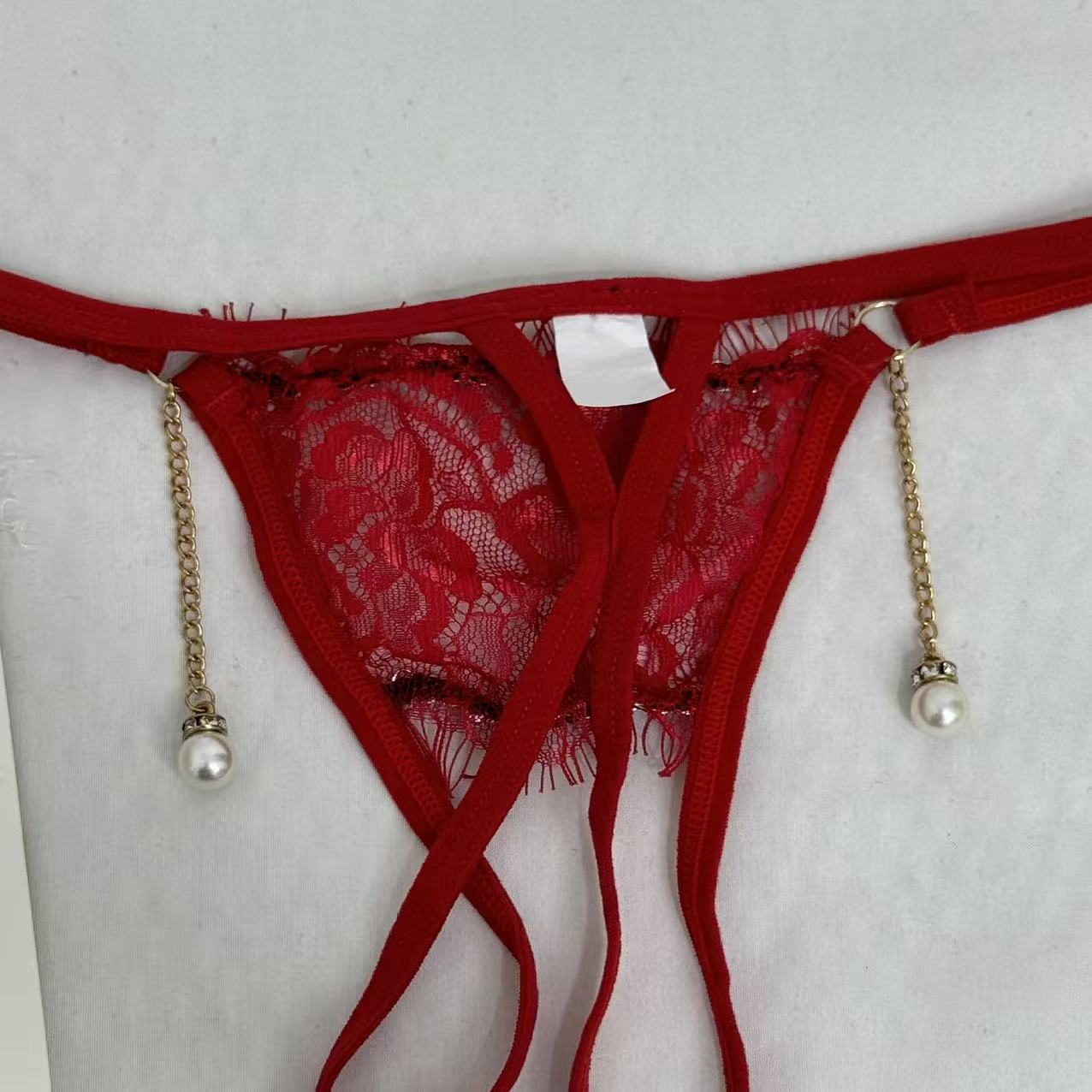 Lace European And American Style Low-Waisted Thongs