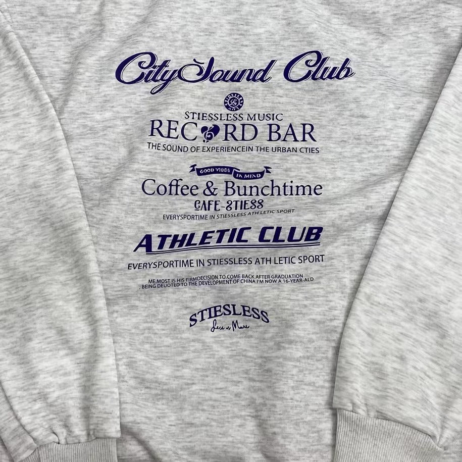 Composite Milk Silk Sweatshirt