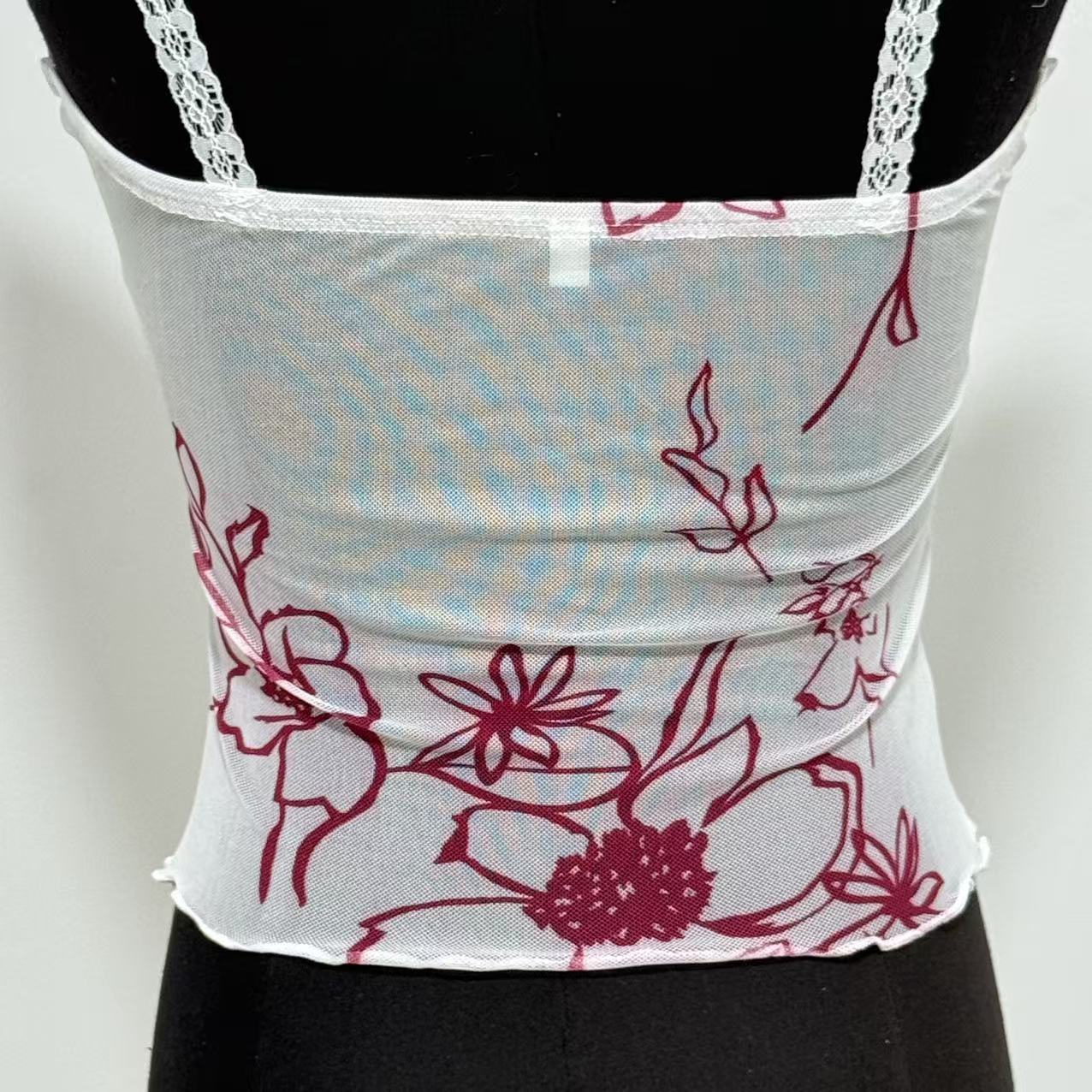 Cropped Lace Undershirt