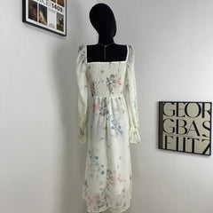 Mori-Style Gentle Tea Dress