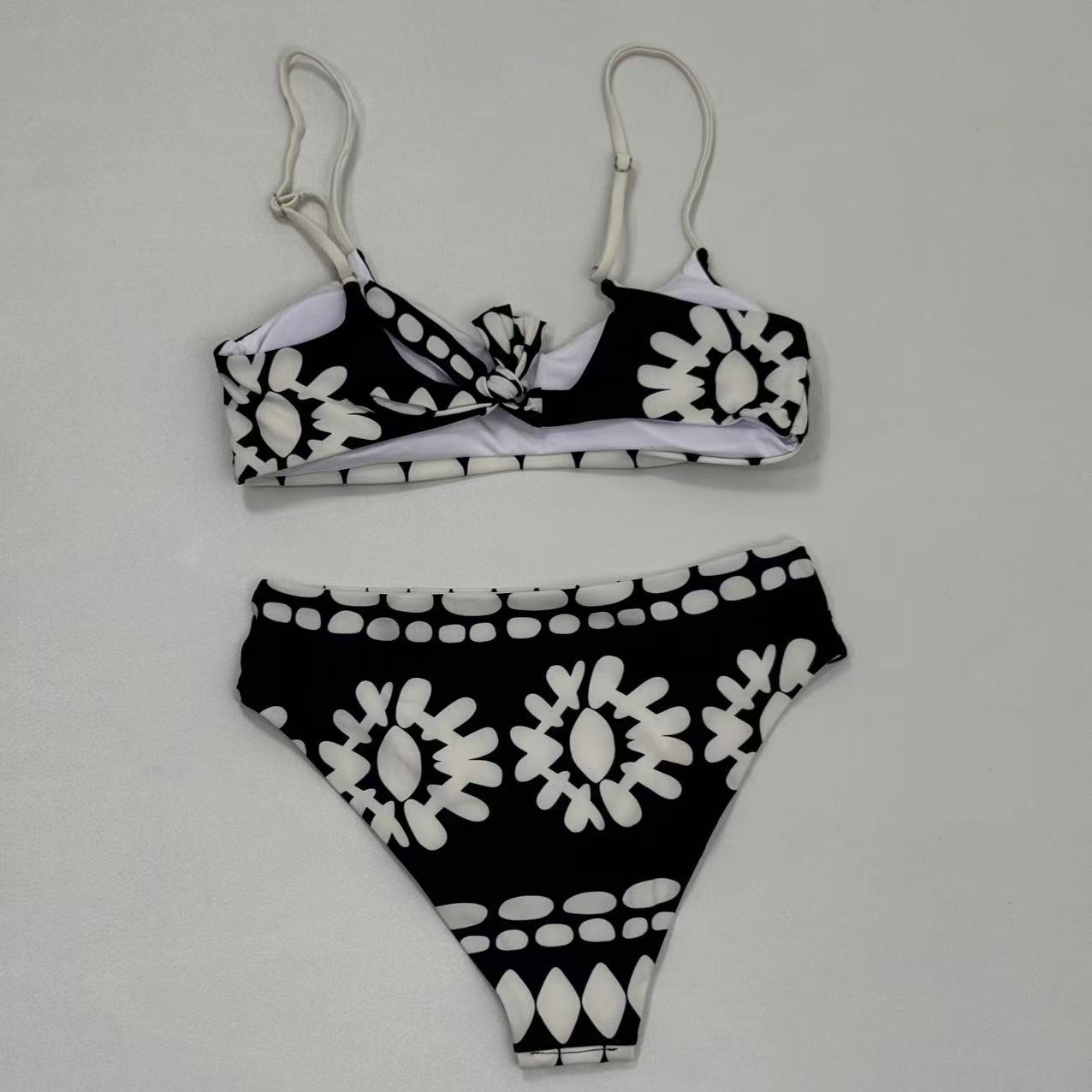 Bohemian print bikini set