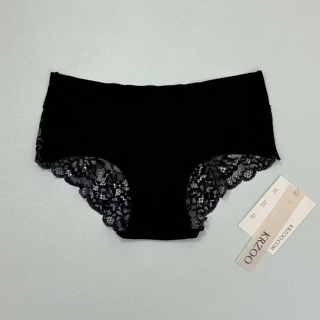 Lace pure cotton triangle panties