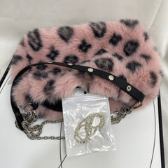 Leopard Print Bag Underarm Bag