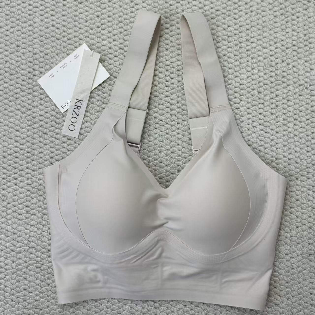Silent Invisible Satin Bra