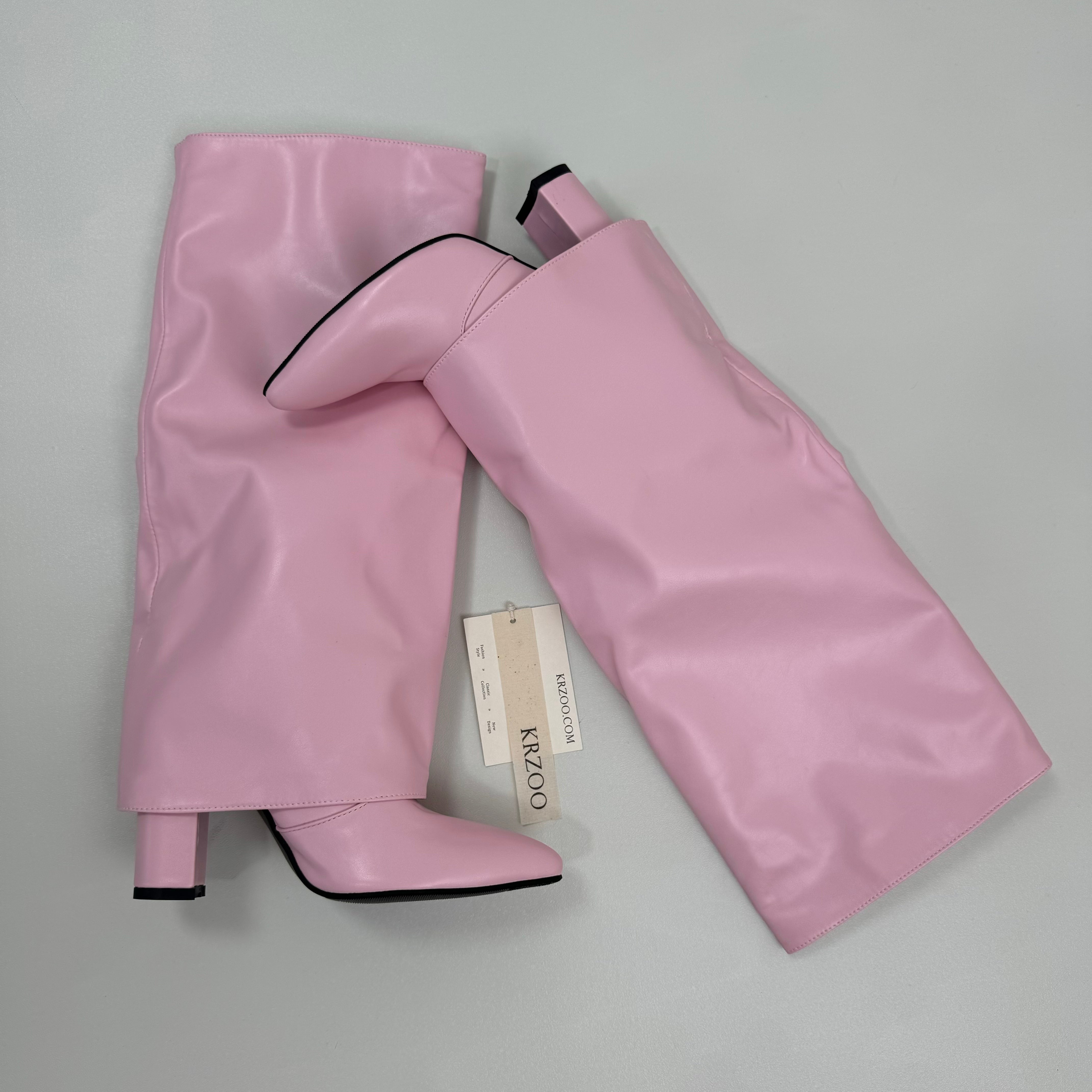 Calf-length boots and knee-high boots
