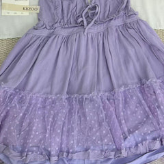 Satin stitched V-neck halter dress
