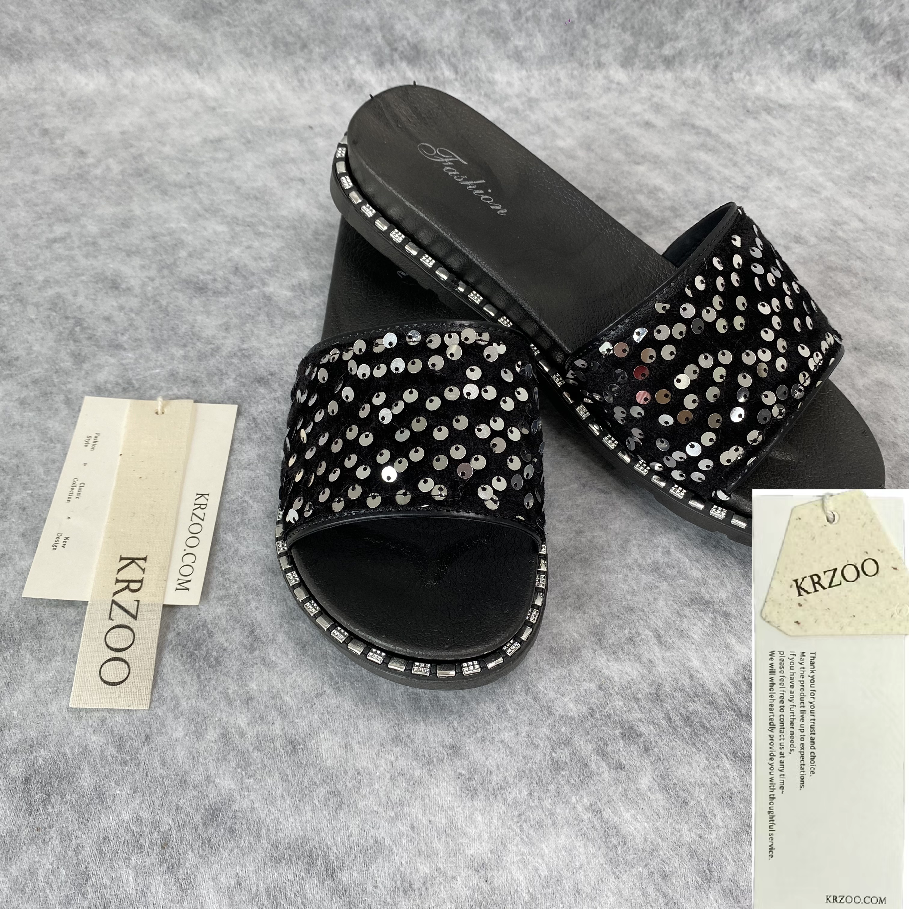 Flip-flop soft-soled open-toe sandals