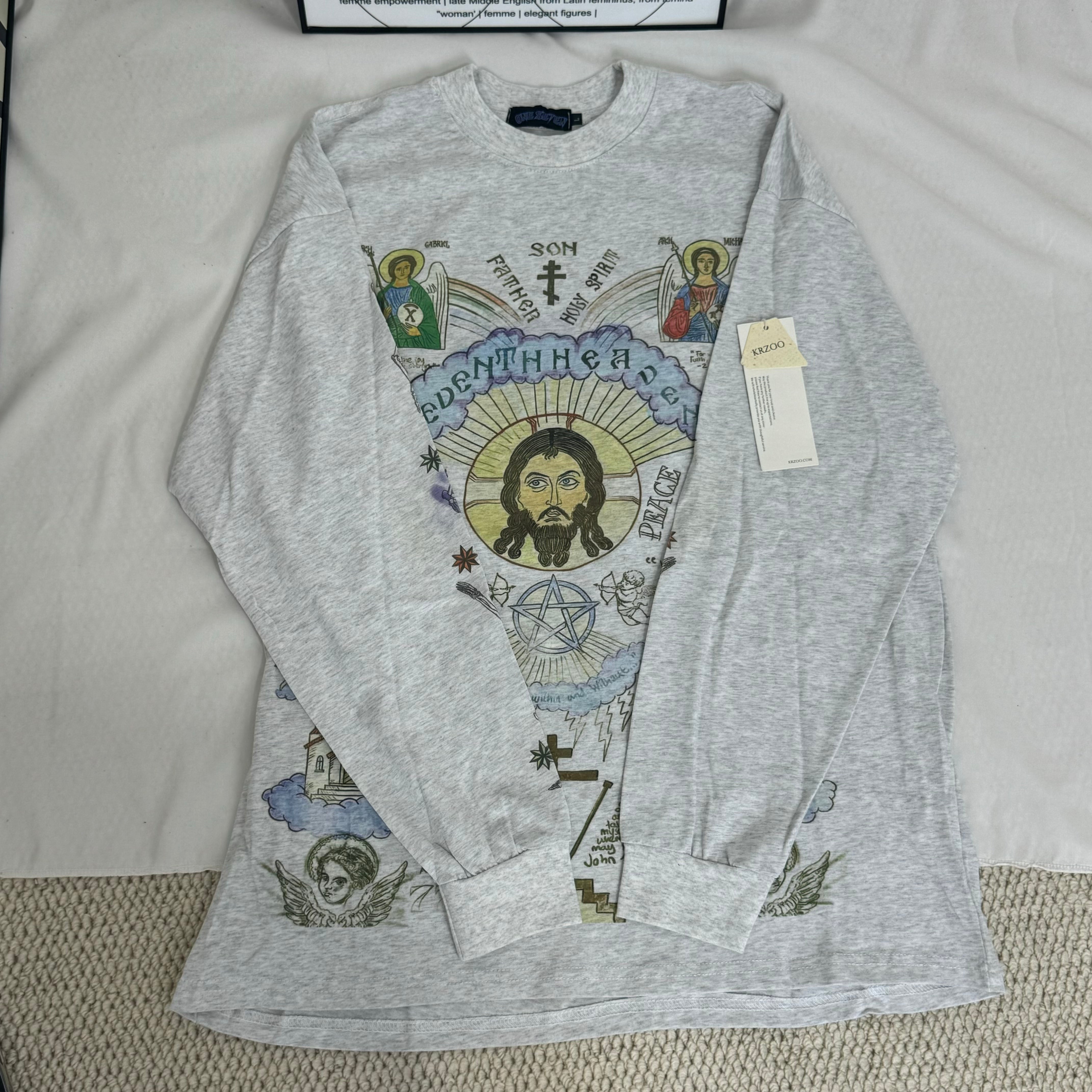 Retro American-Style Streetwear Sweatshirt