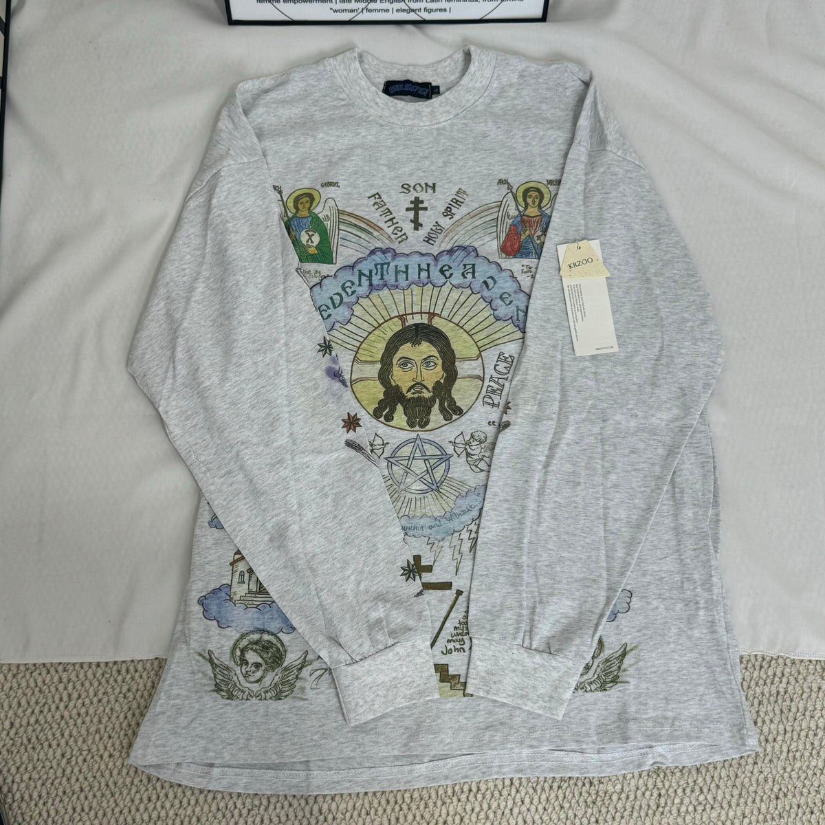 Retro American-Style Streetwear Sweatshirt
