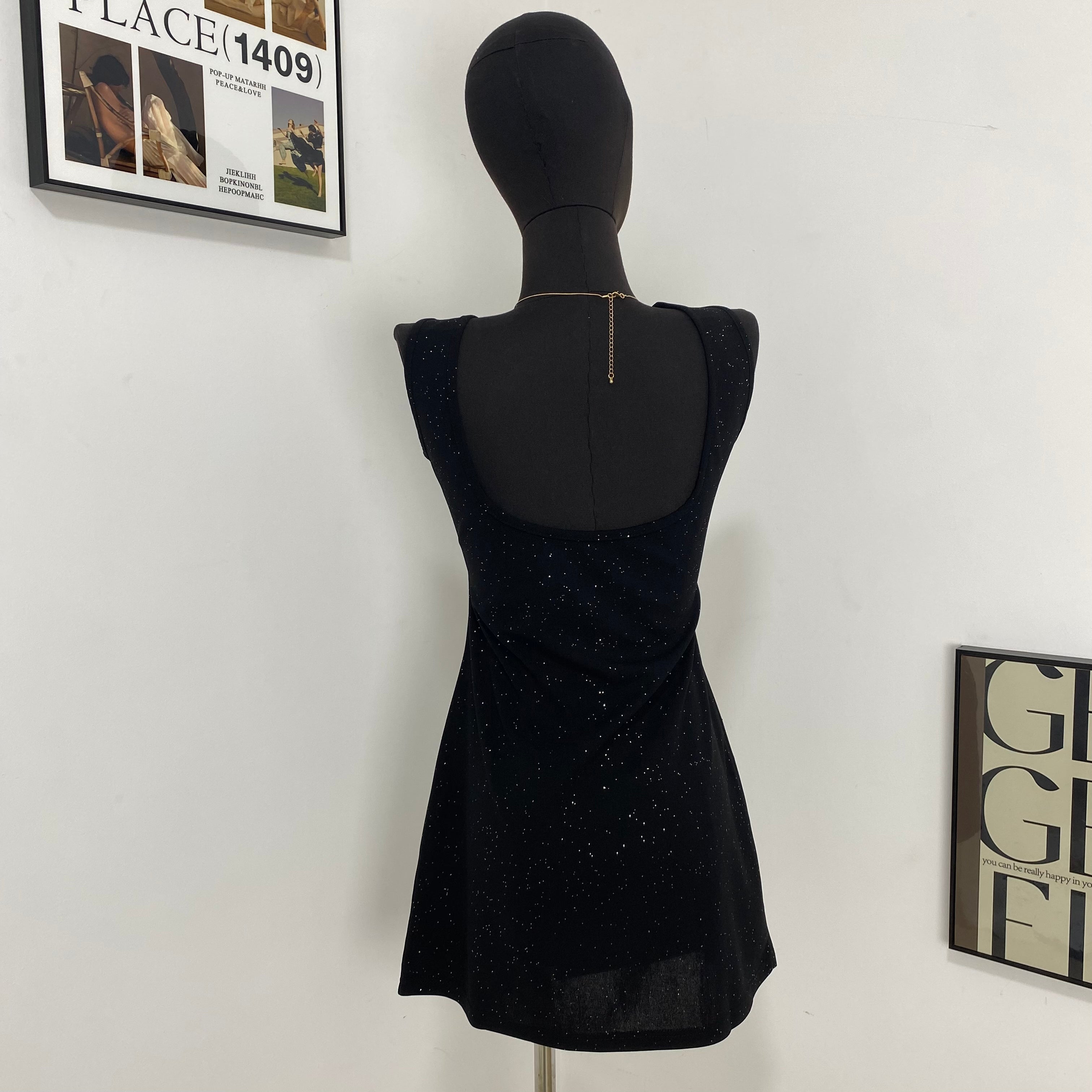 3D Printed Urban Casual Dress