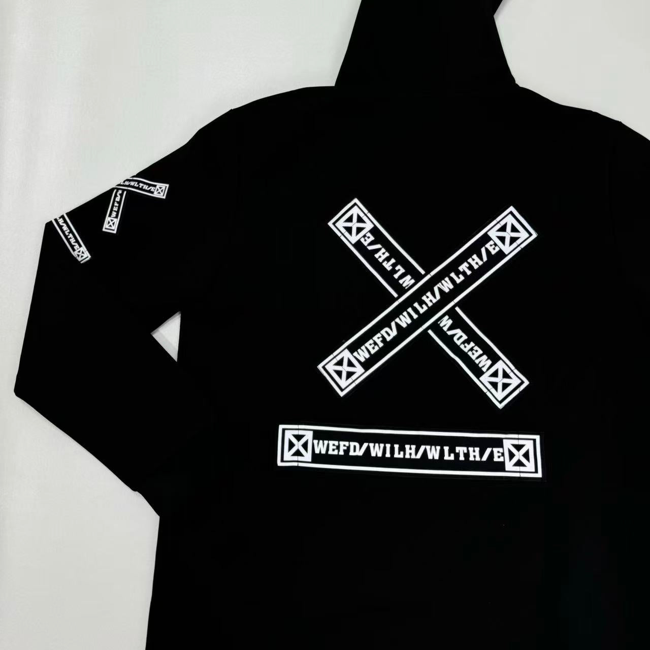 Hip-hop hooded cape coat