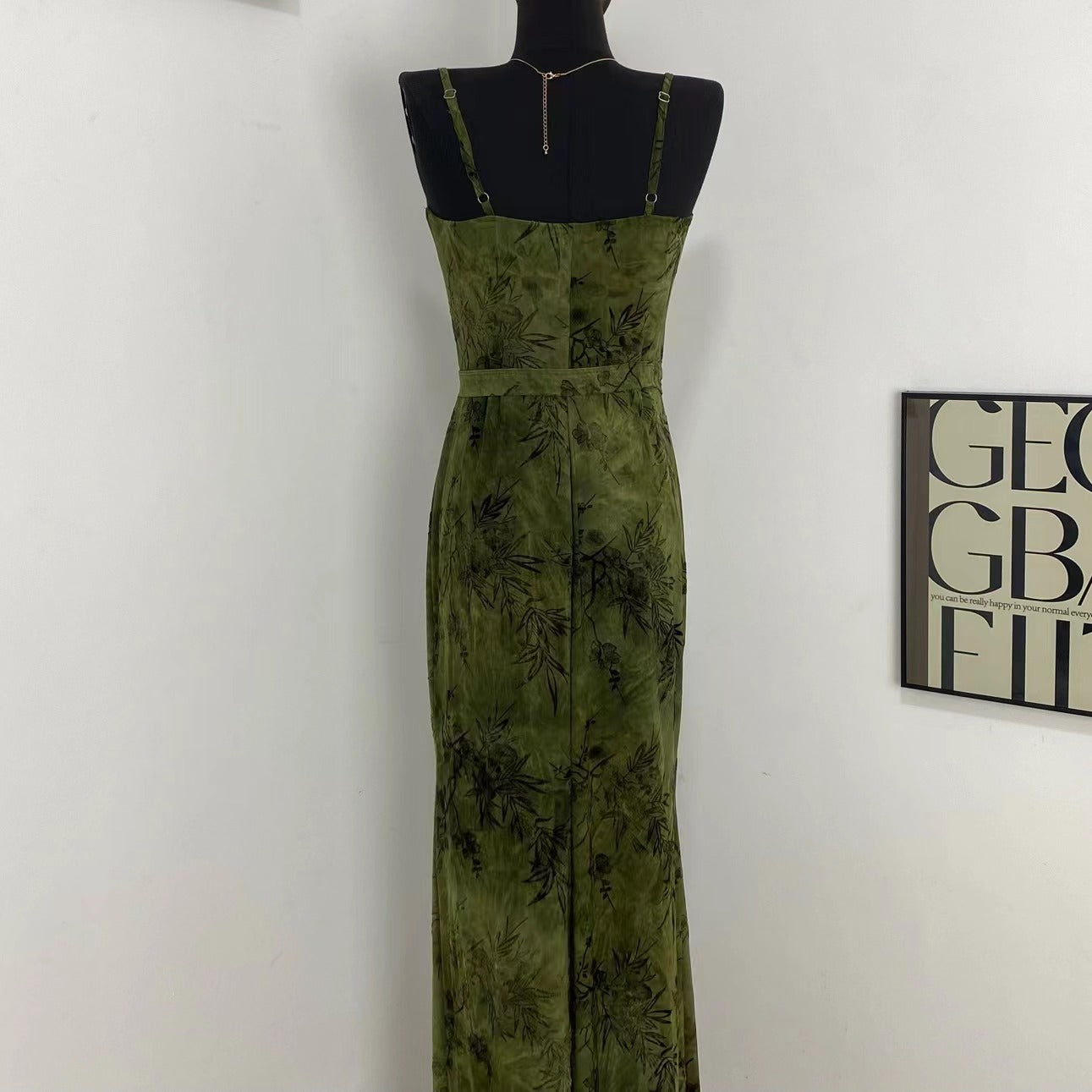 Slimming V-Neck Slip Dress