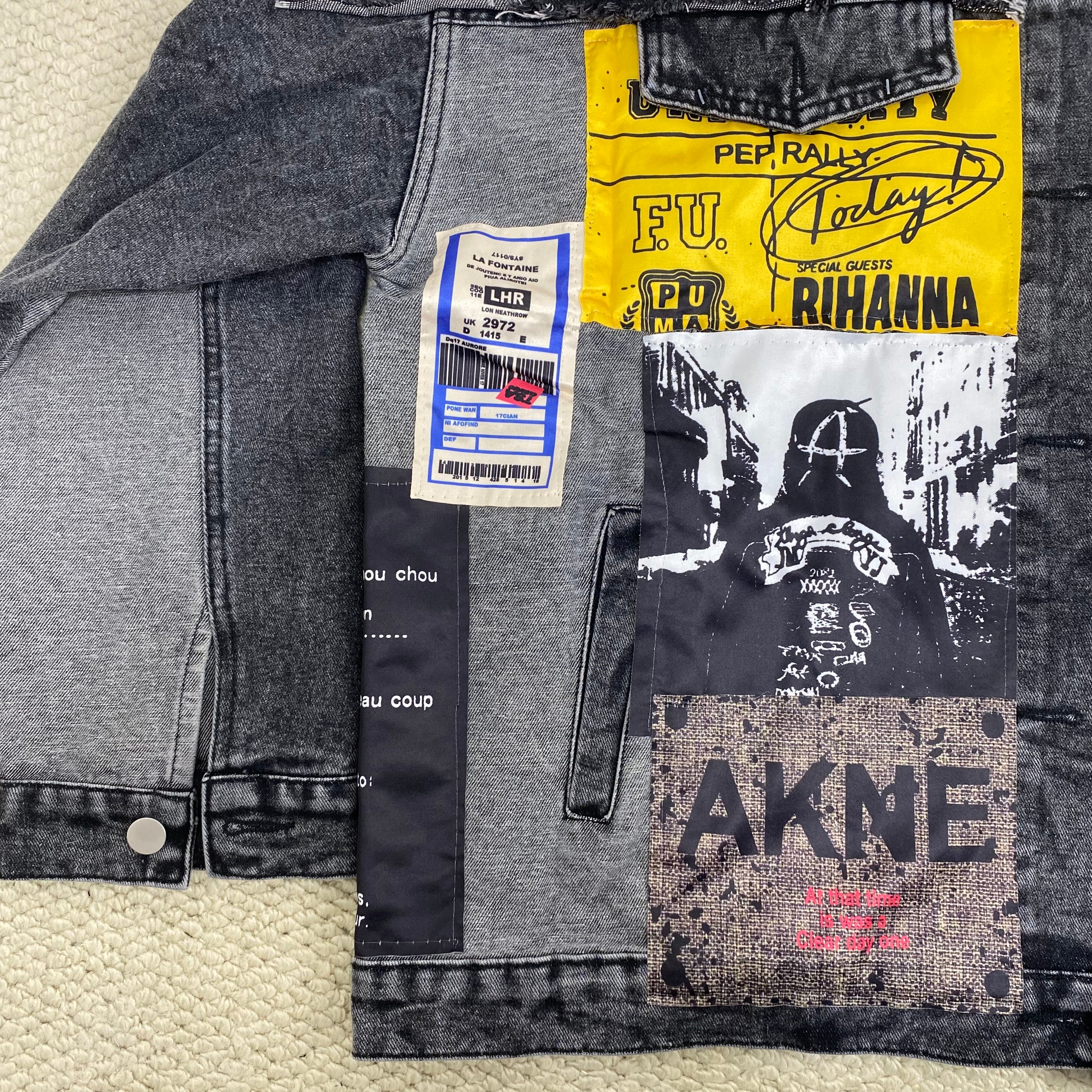 Hong Kong-Style Retro Denim Jacket