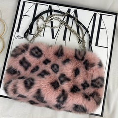 Leopard Print Bag Underarm Bag