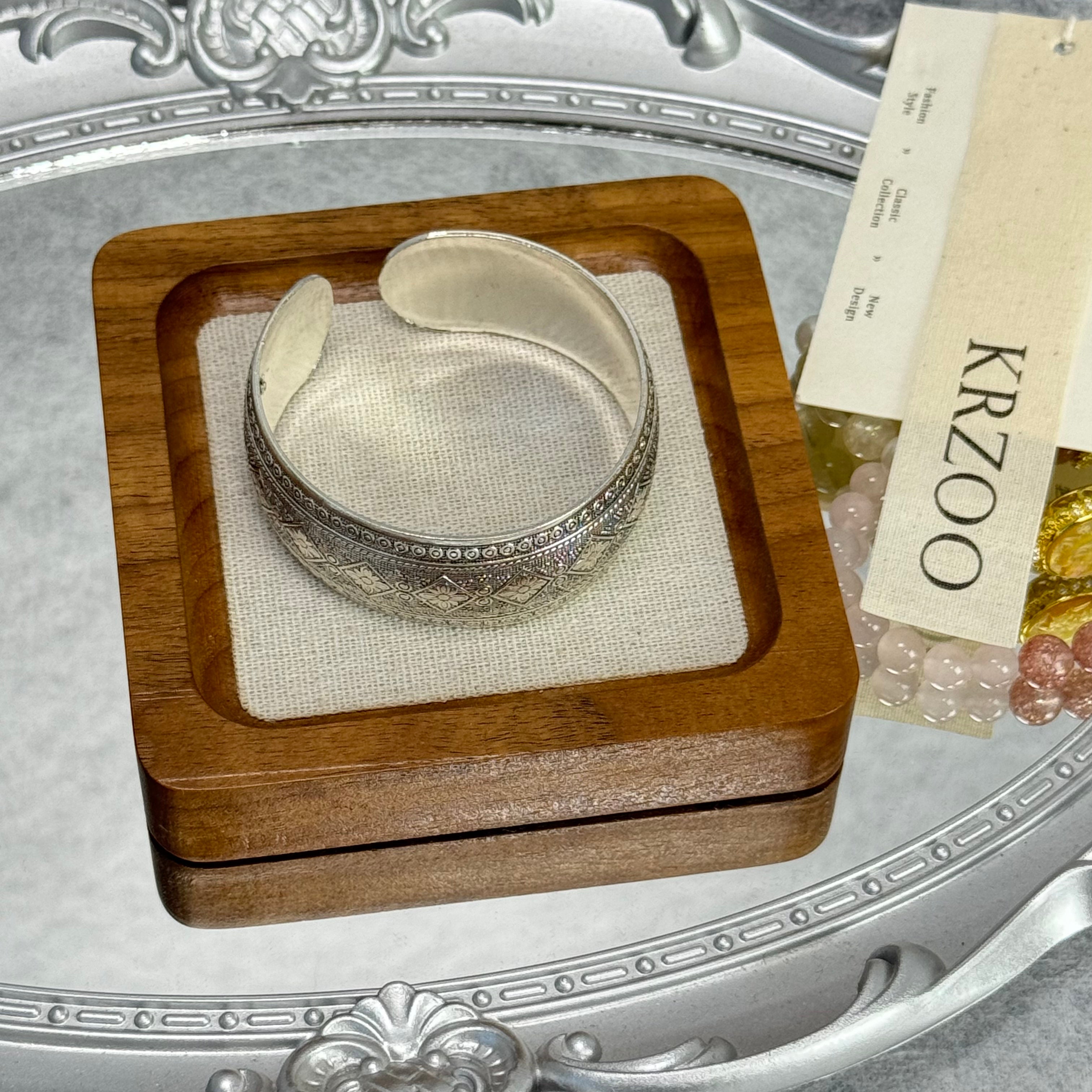 Ancient handcrafted engraved bracelet