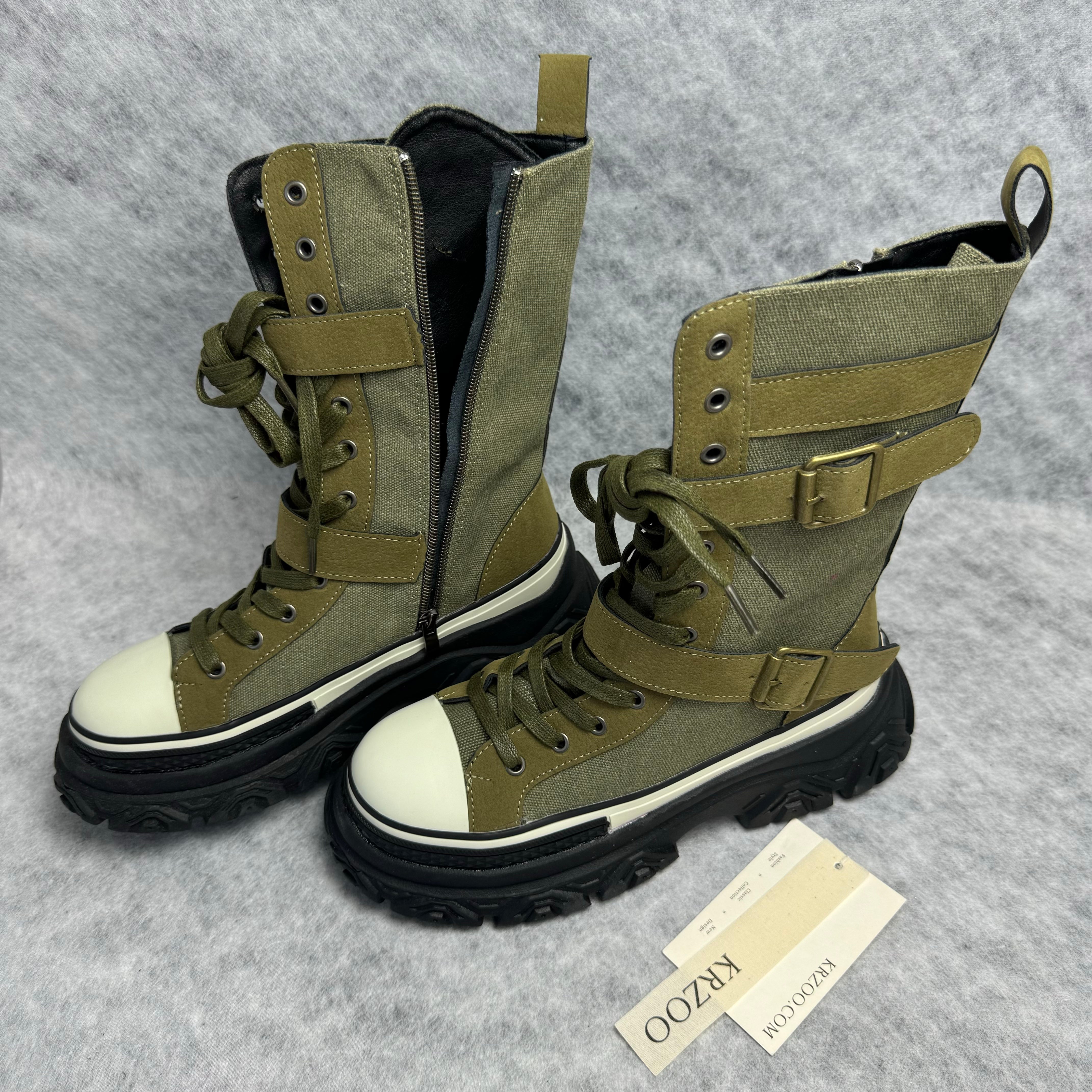 Workwear Knight Boots - High-top Shoes