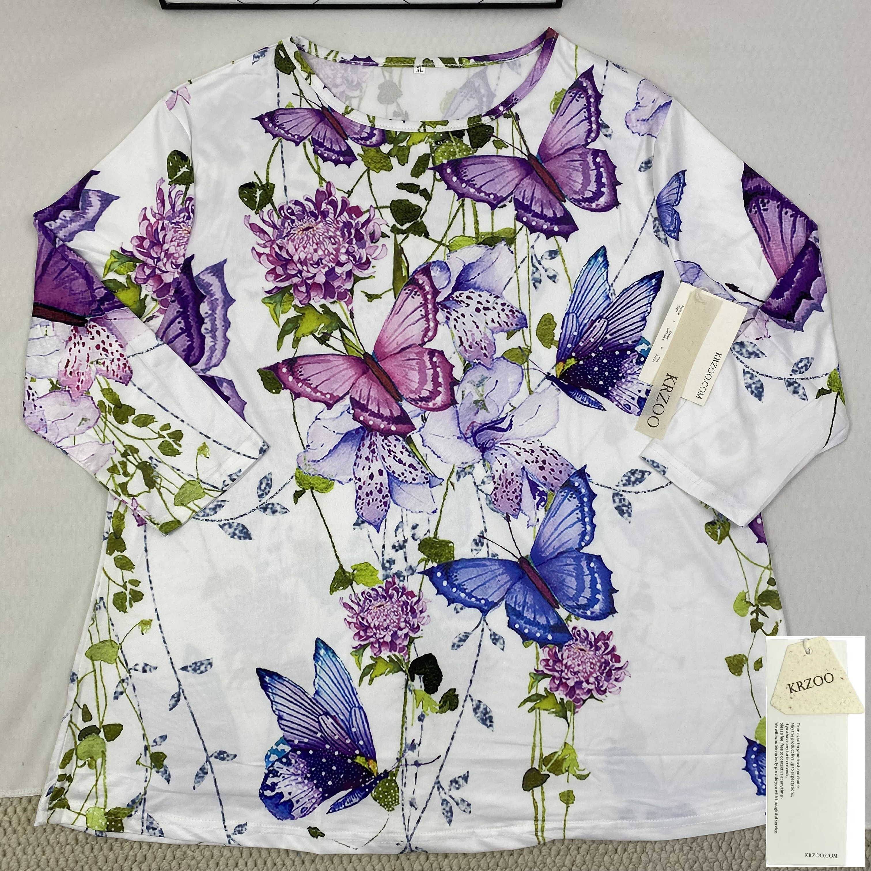 Printed casual top T-shirt