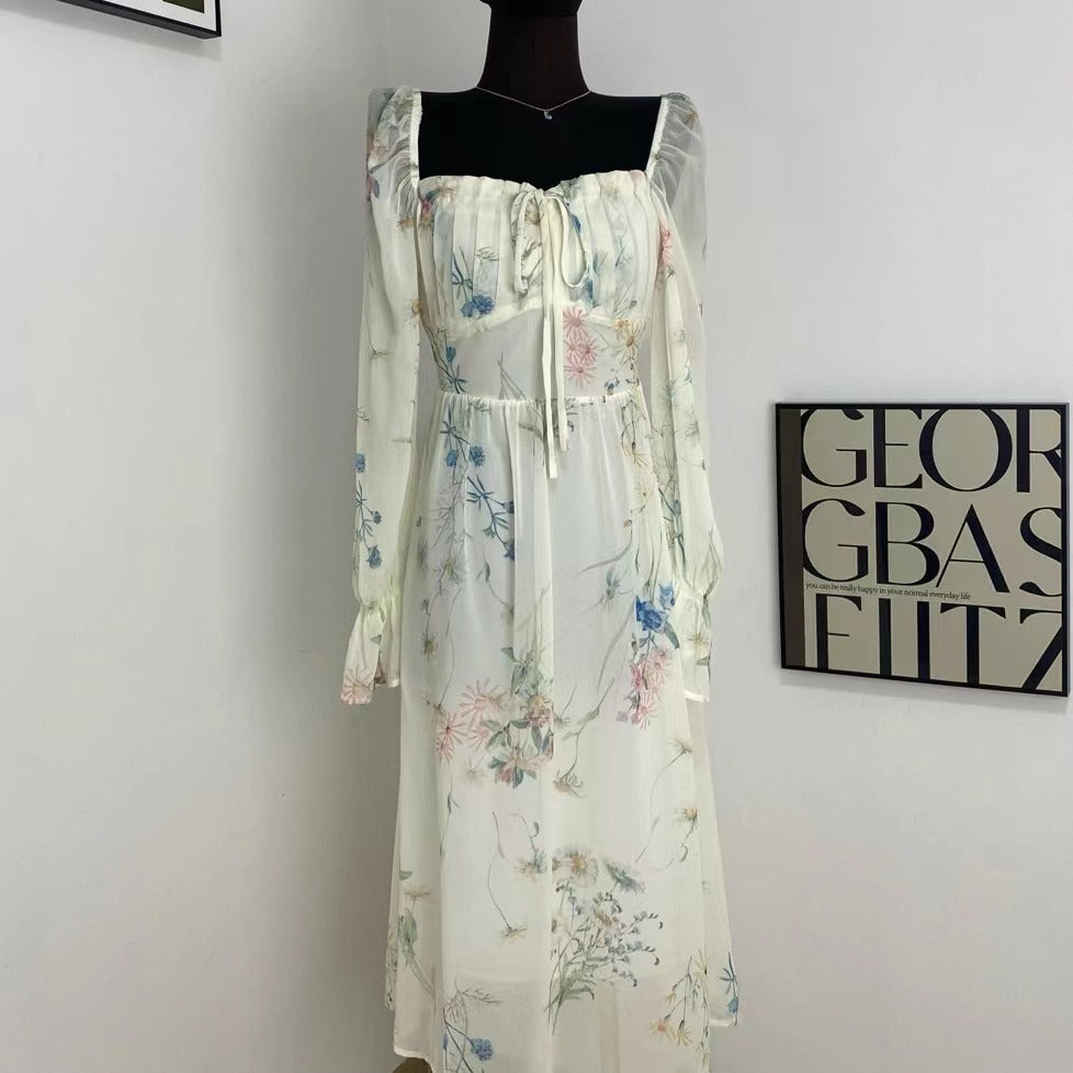 Mori-Style Gentle Tea Dress