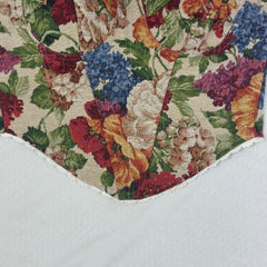Fishbone corset retro floral short top