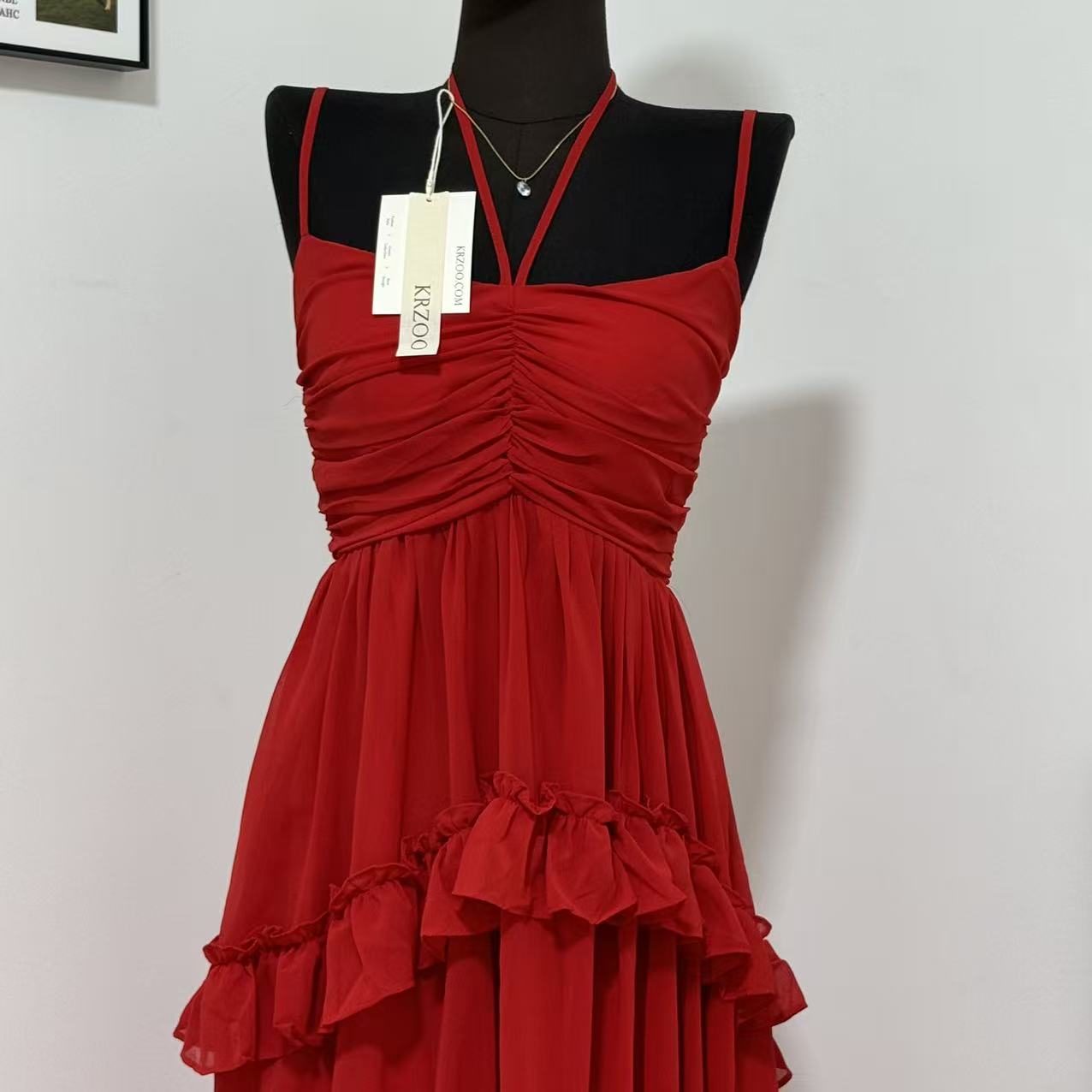 Unique and Beautiful Dopamine Dress