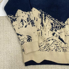Snow Mountain Crew Neck Sweater