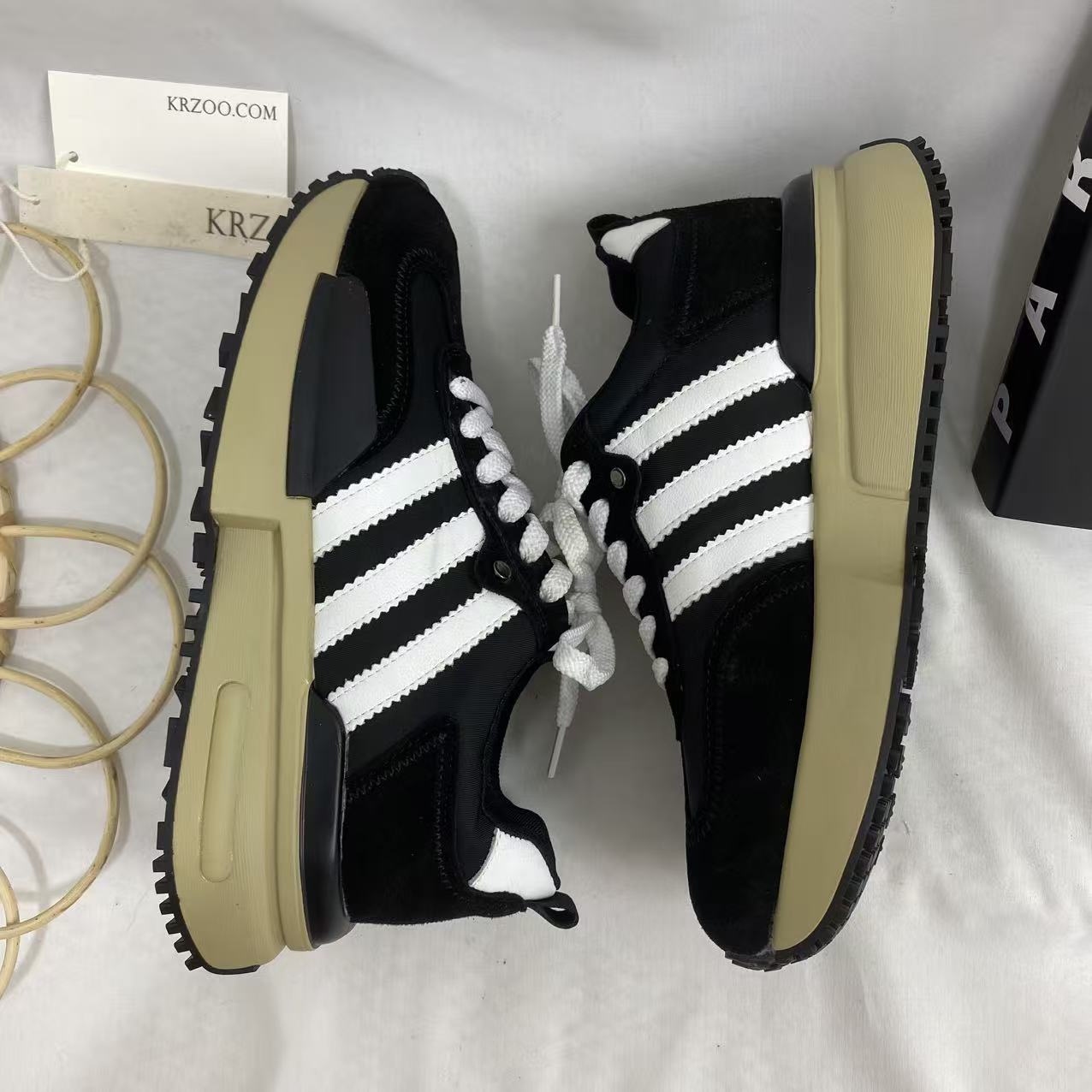 Platform Genuine Leather Sneakers