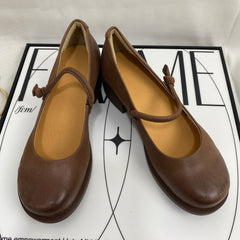 Soft-Soled Flat Leather Shoes