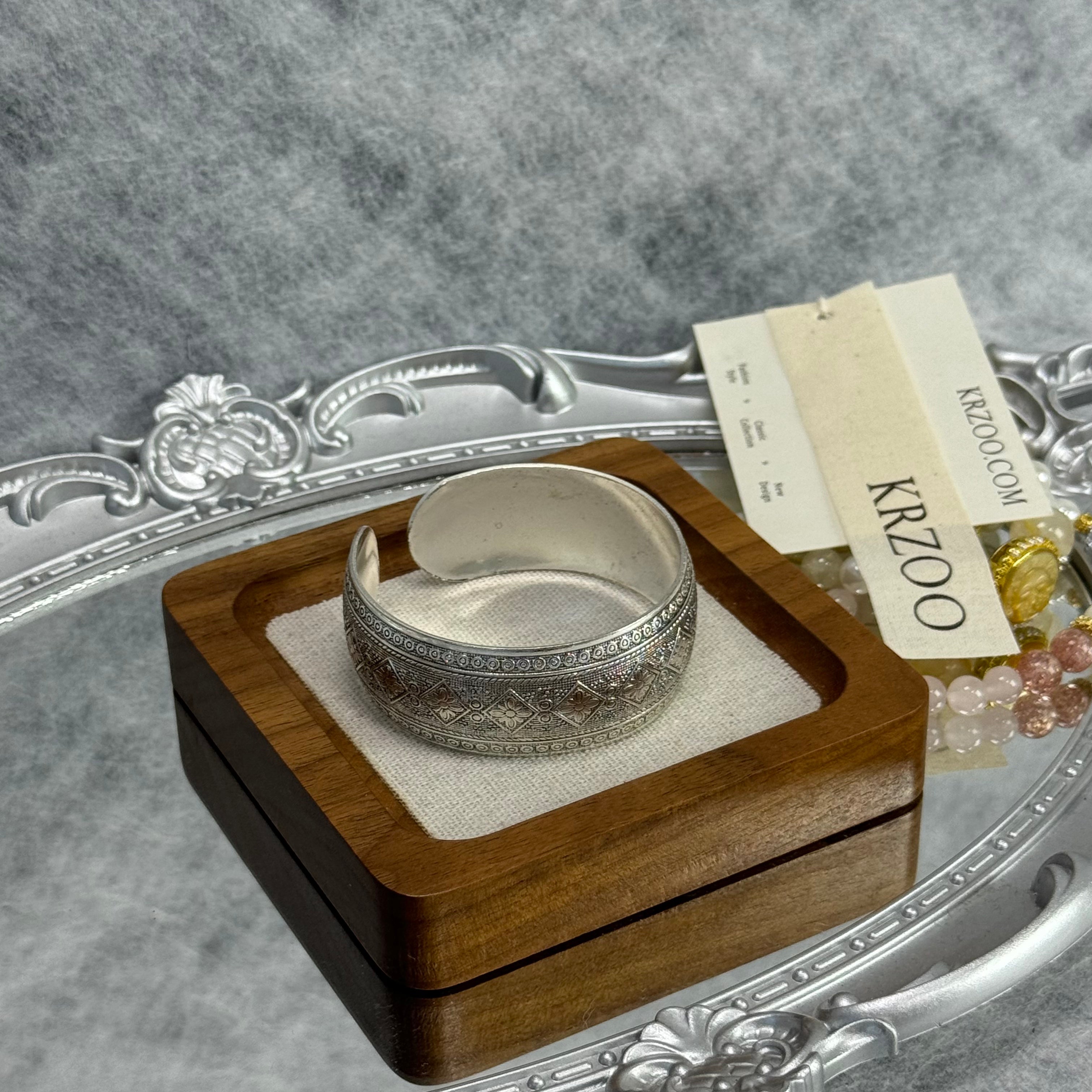 Ancient handcrafted engraved bracelet