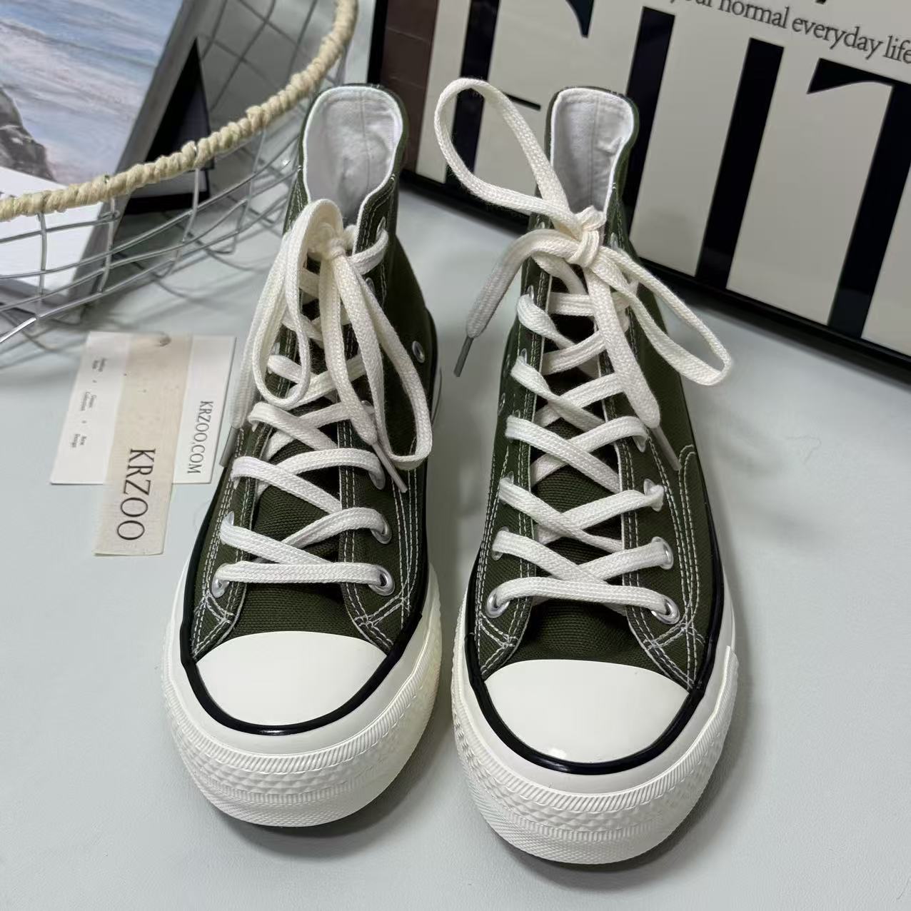 Retro casual canvas shoes