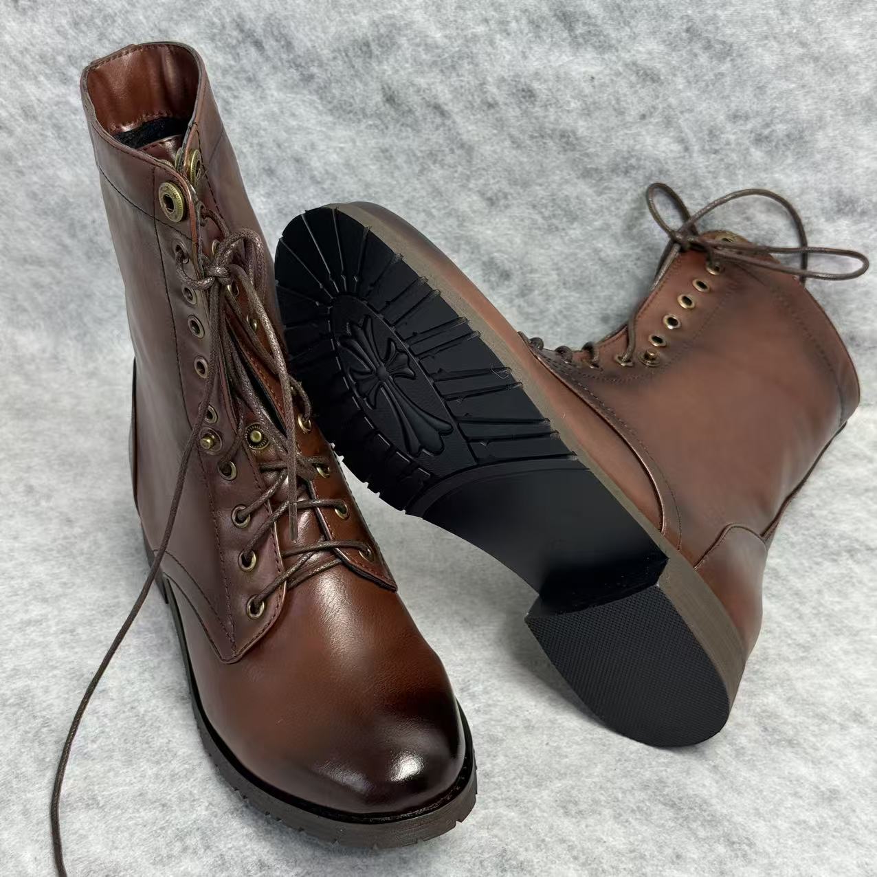Retro Martin boots - reversible short boots