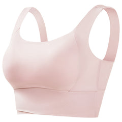 No-rim sexy gathered yoga one-piece sports bra