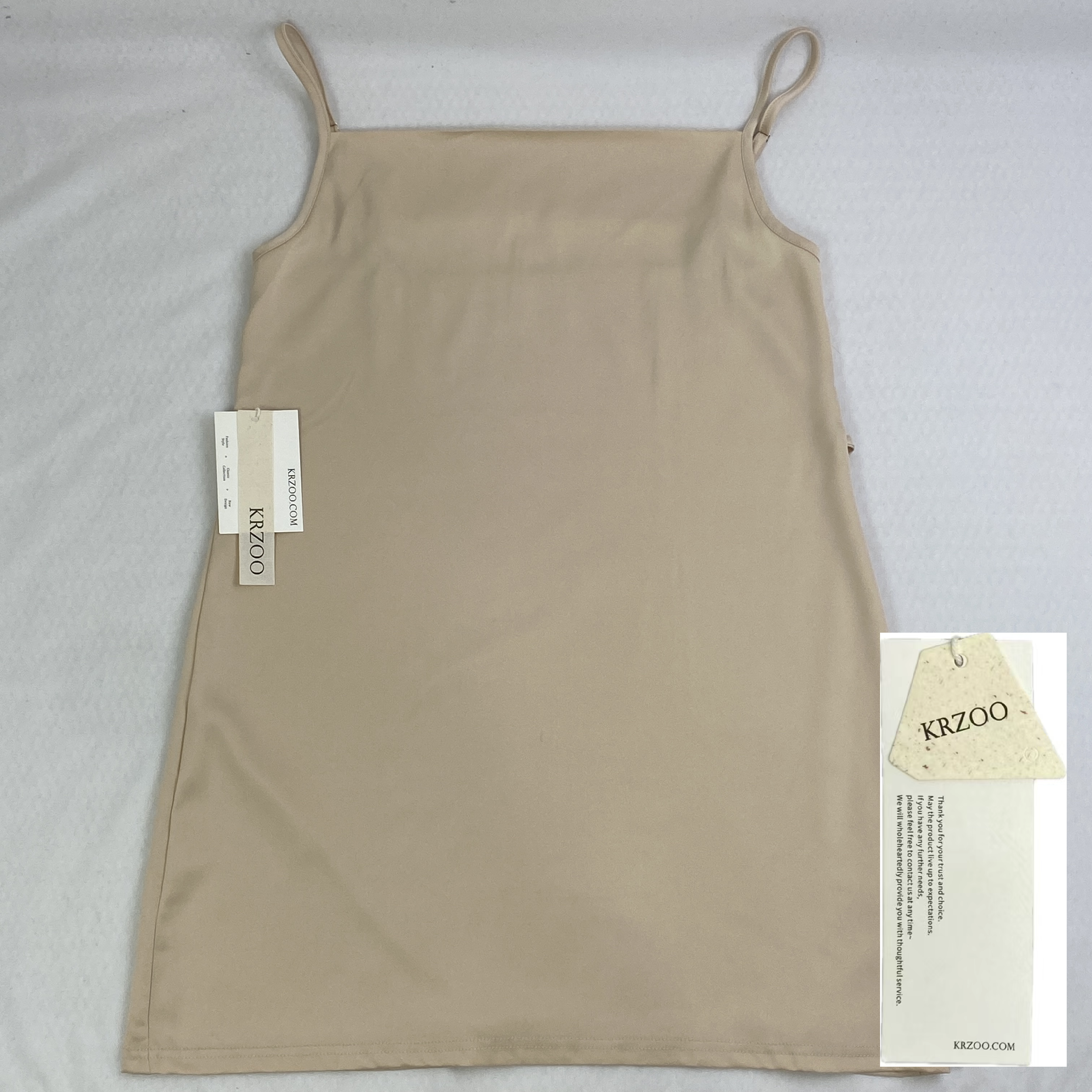 Silk ribbon halter dress