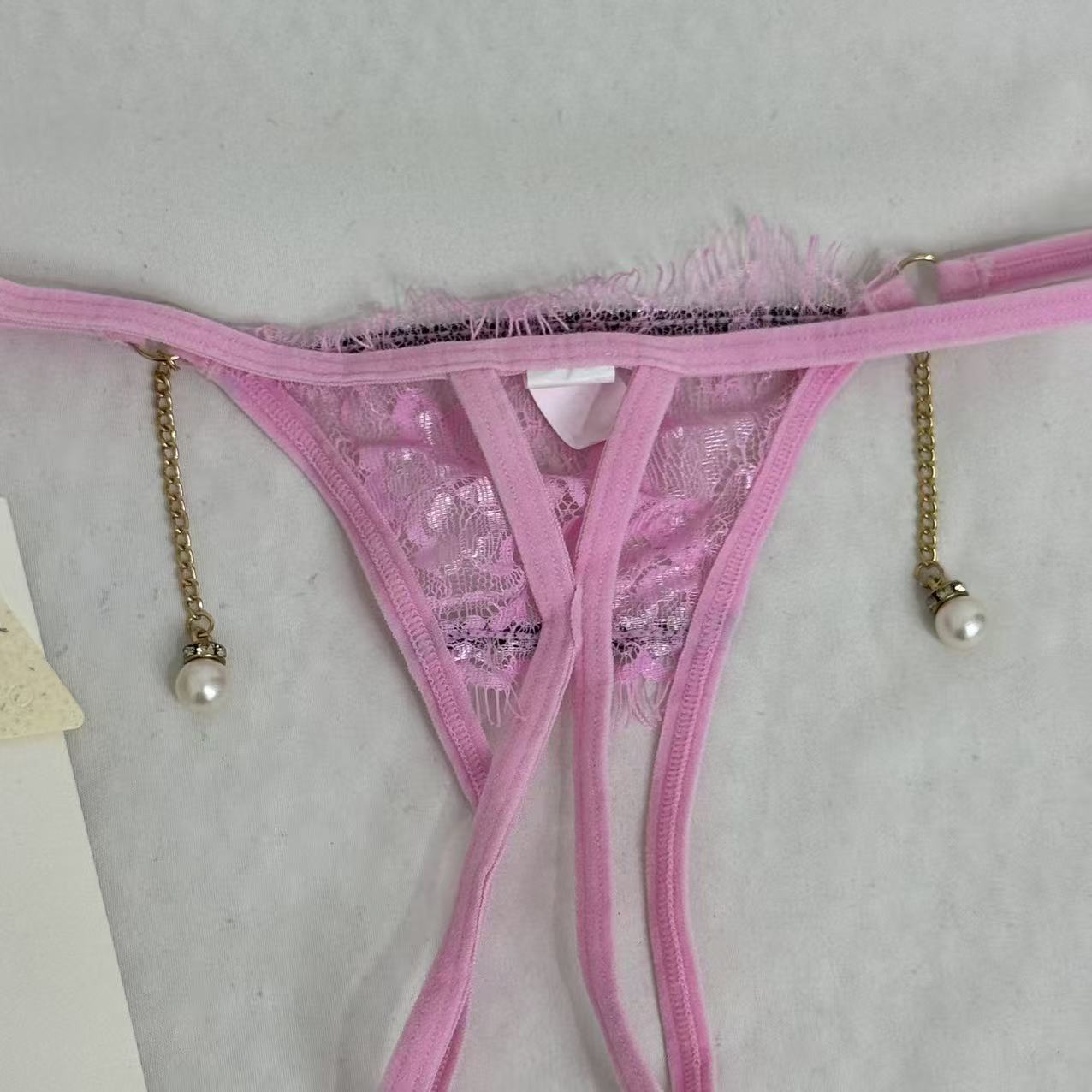 Lace European And American Style Low-Waisted Thongs