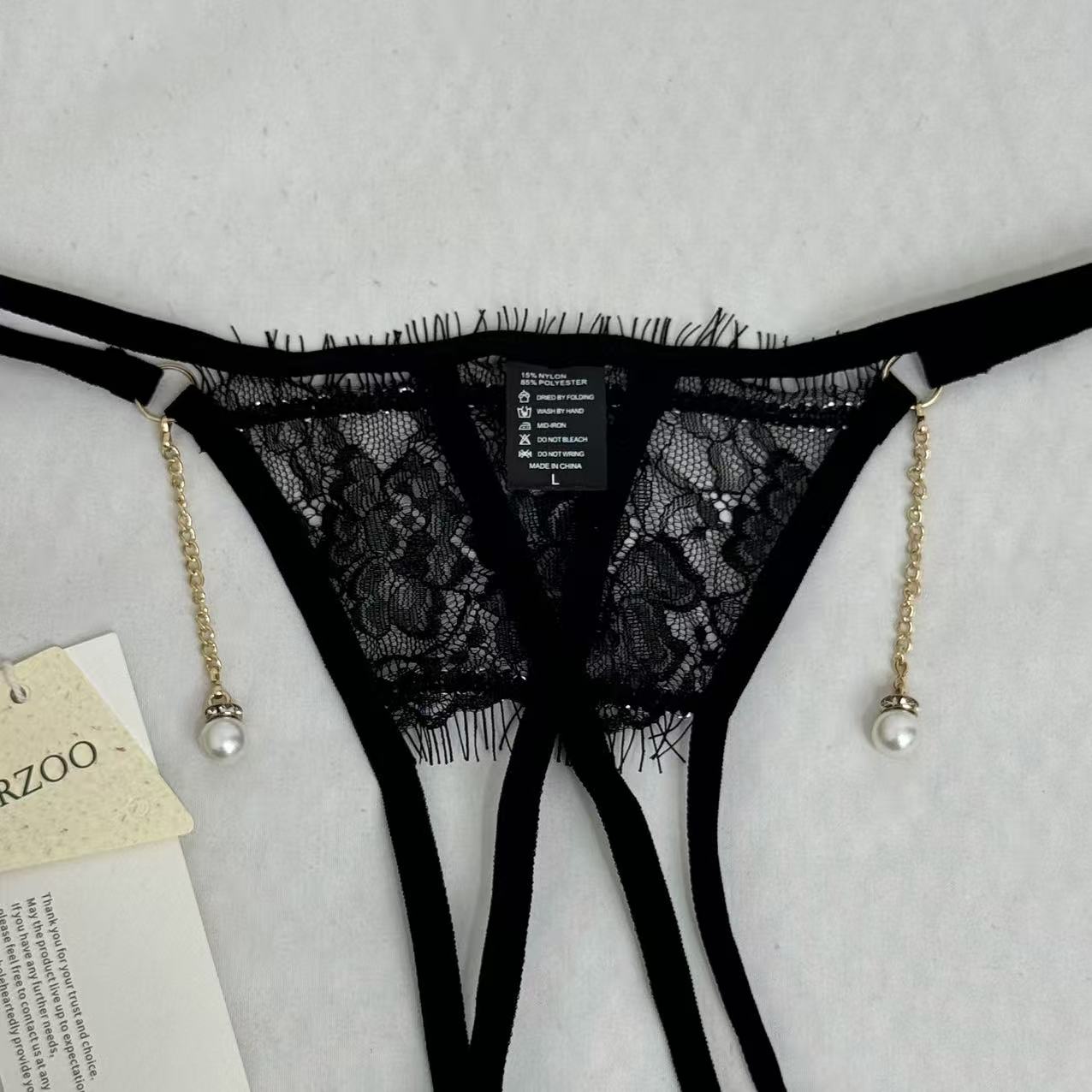 Lace European And American Style Low-Waisted Thongs