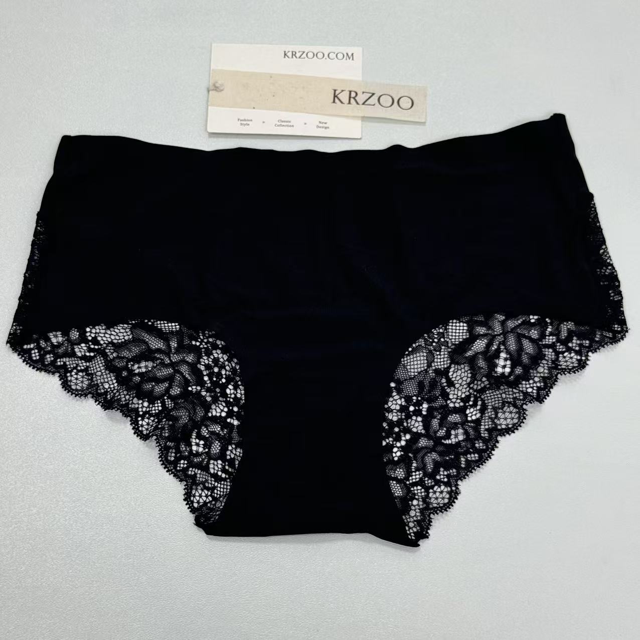 Lace pure cotton triangle panties