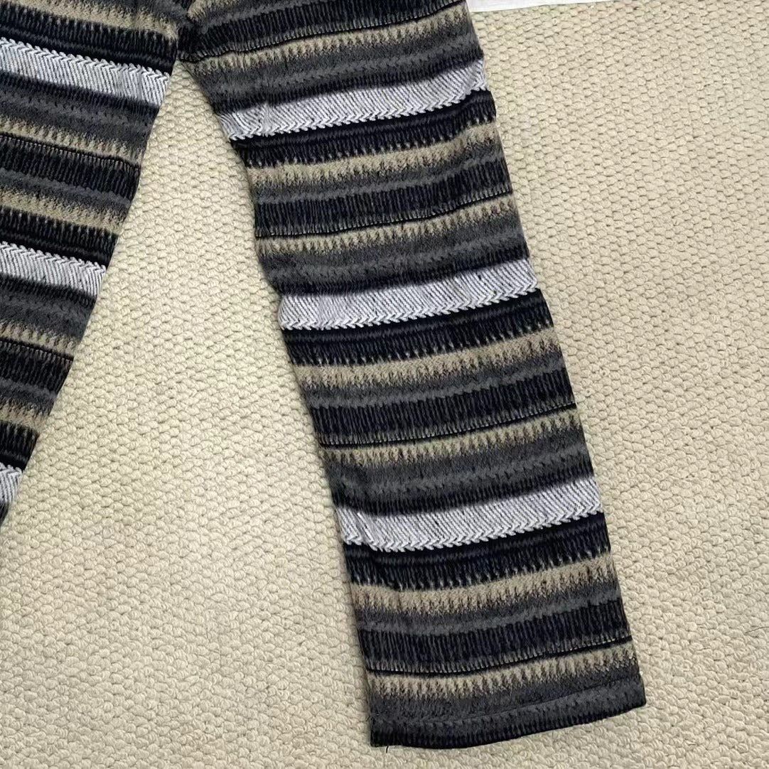 Striped Casual Pants