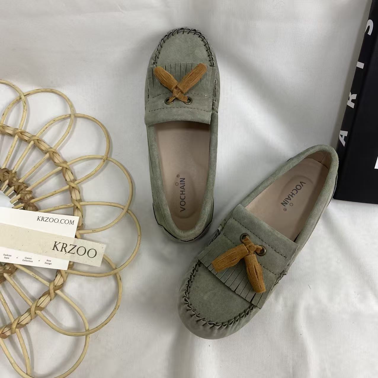 Casual Tassel Flat Loafers