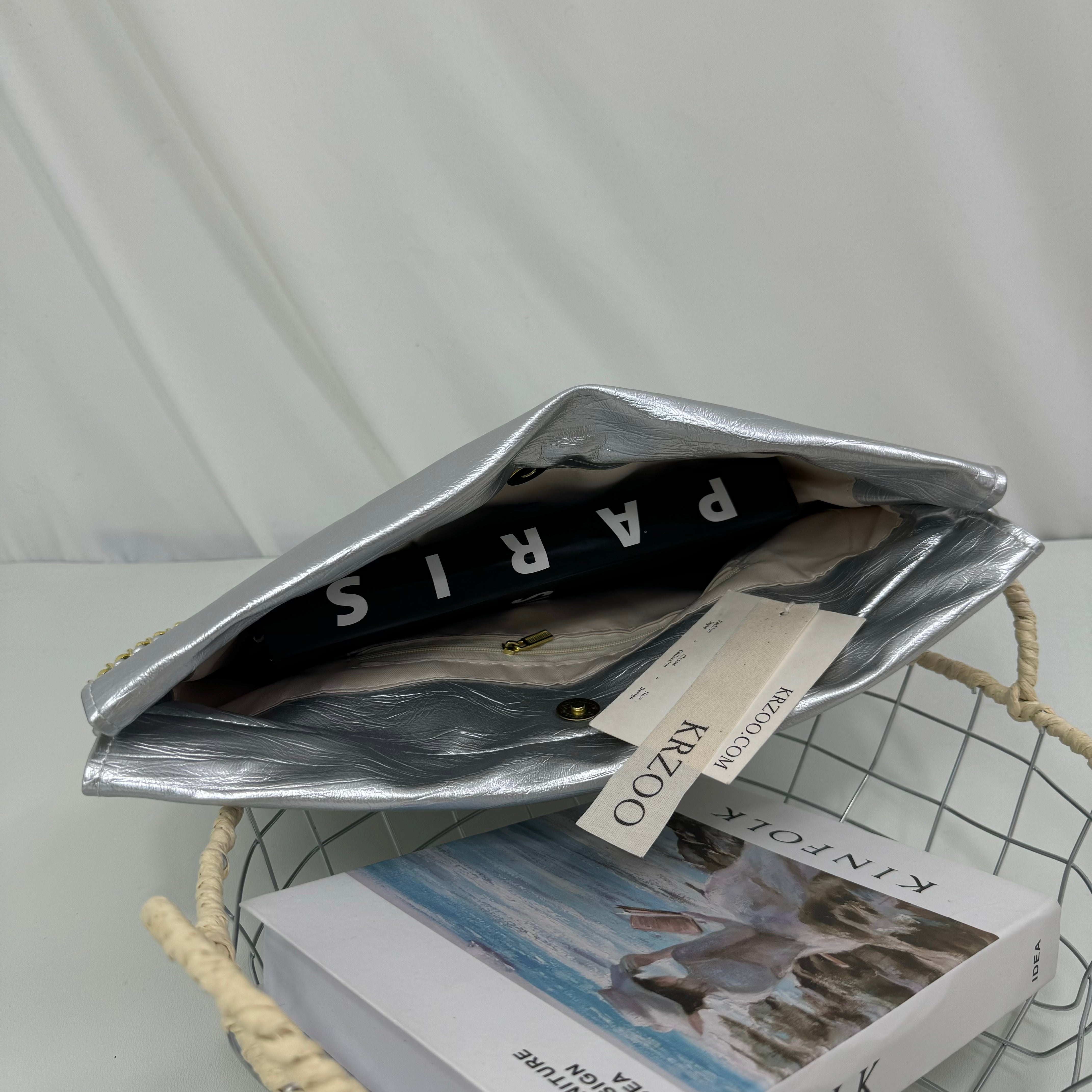 Pearl Chain Shoulder Bag