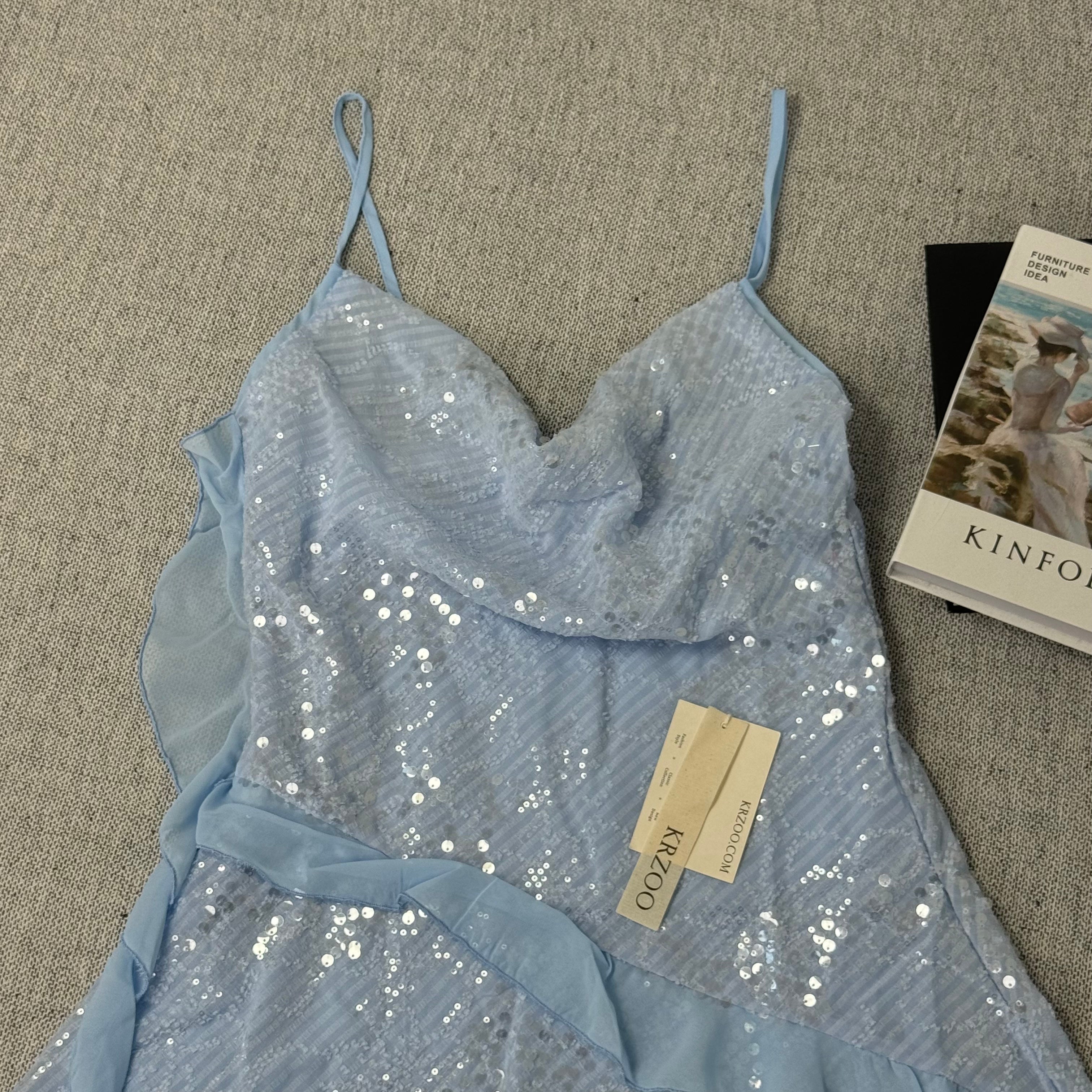 Layered decorative bead piece short dress