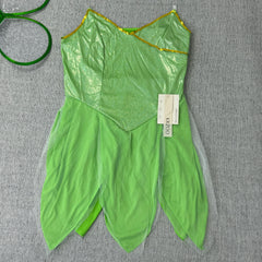 The fringed skirt of the fairy's wings