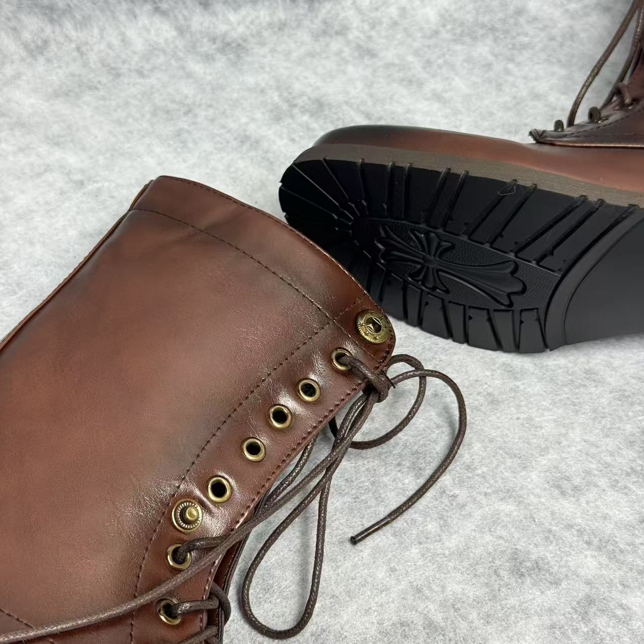 Retro Martin boots - reversible short boots