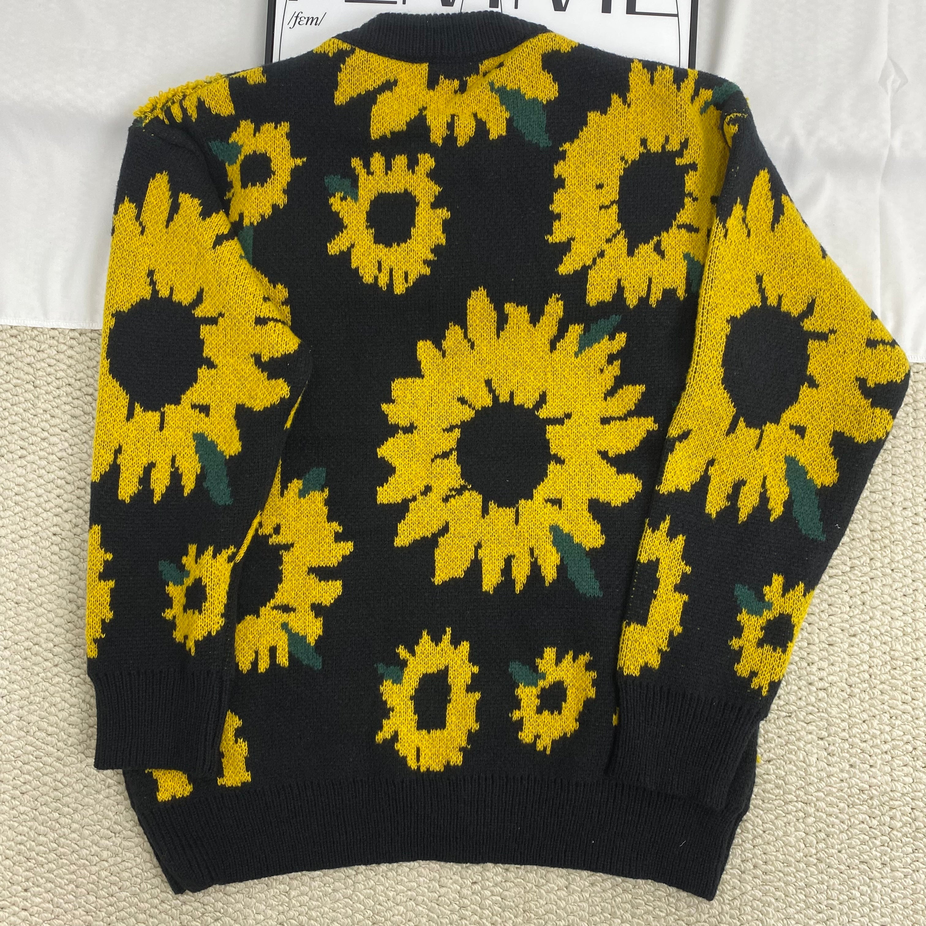 Sunflower Knitted Sweater