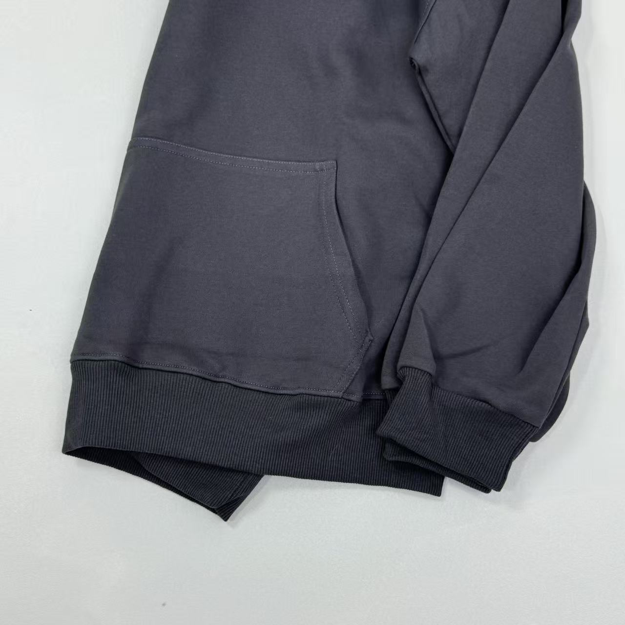 Moon print thick and warm hooded sweatshirt