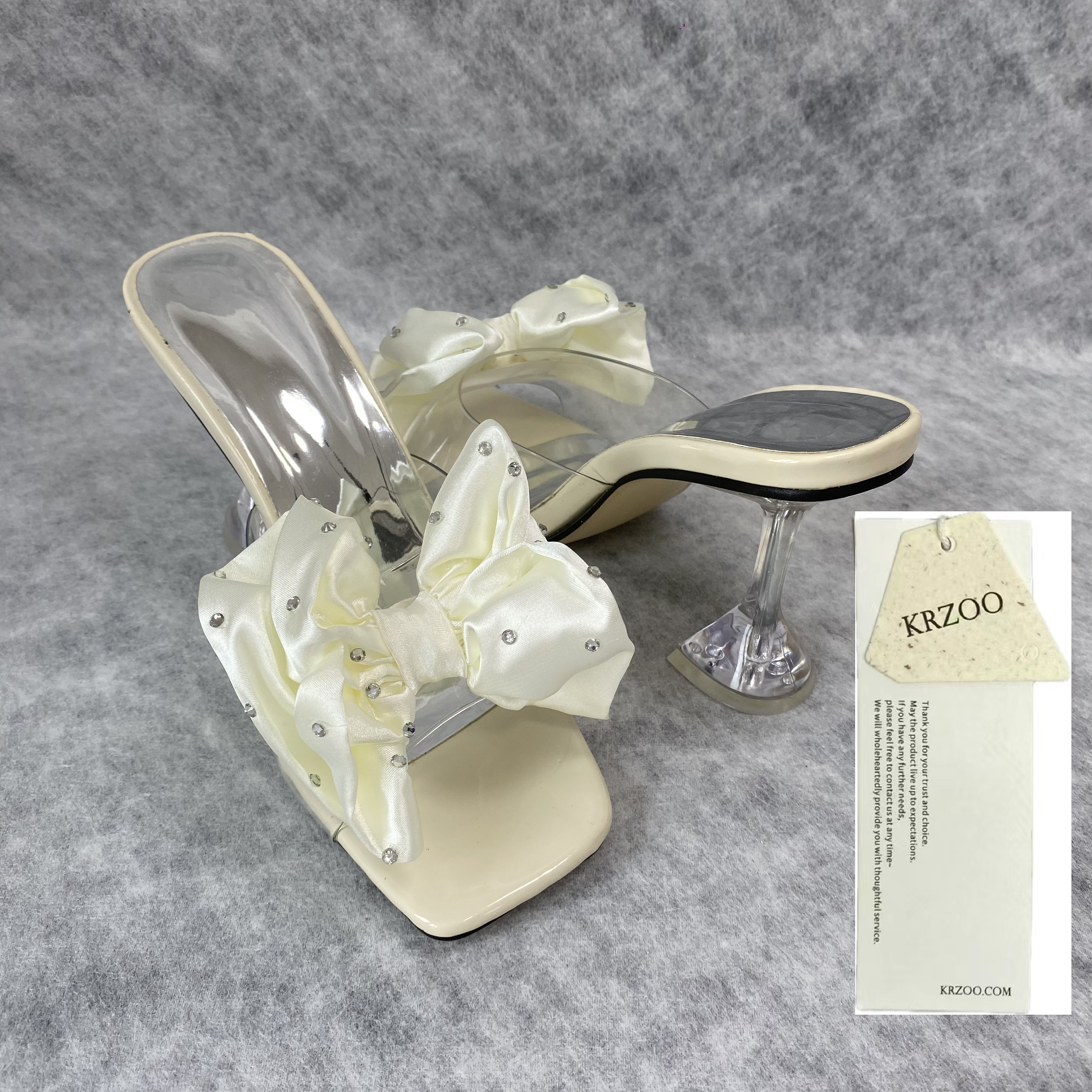 Bows-knotted thin-soled loafers