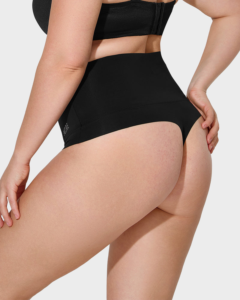 3-Pack High-Rise Seamless Thong Panty