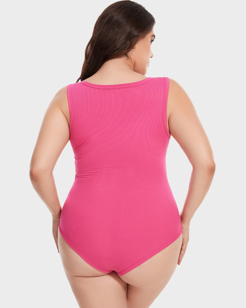 Sleeveless Tummy Control Tank Tops Bodysuits