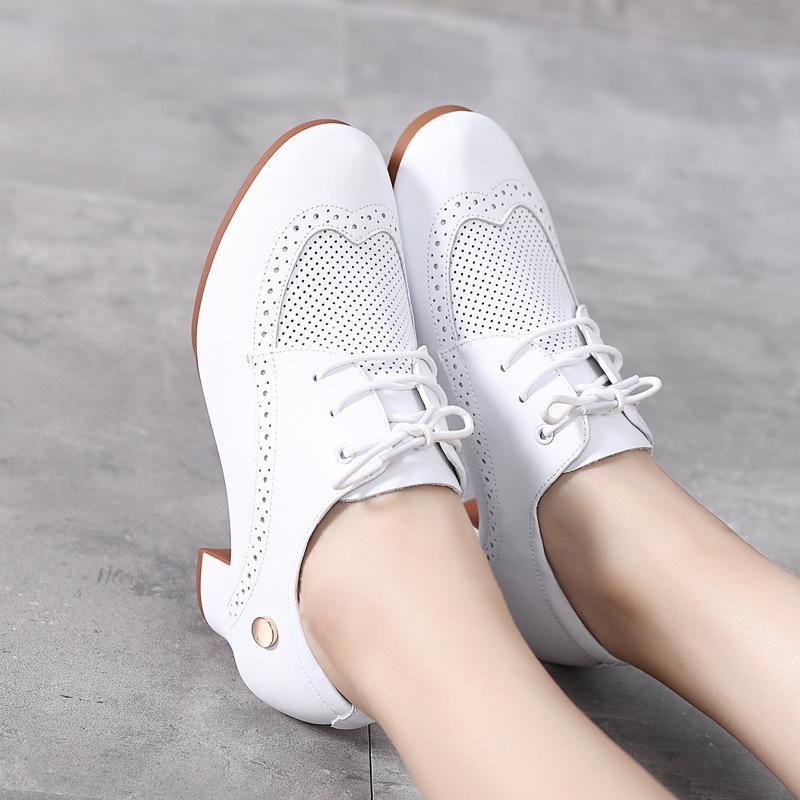 Women's Real Leather 3.5cm/5cm Heels Ballroom Dance Shoes Teaching & Practice Shoes