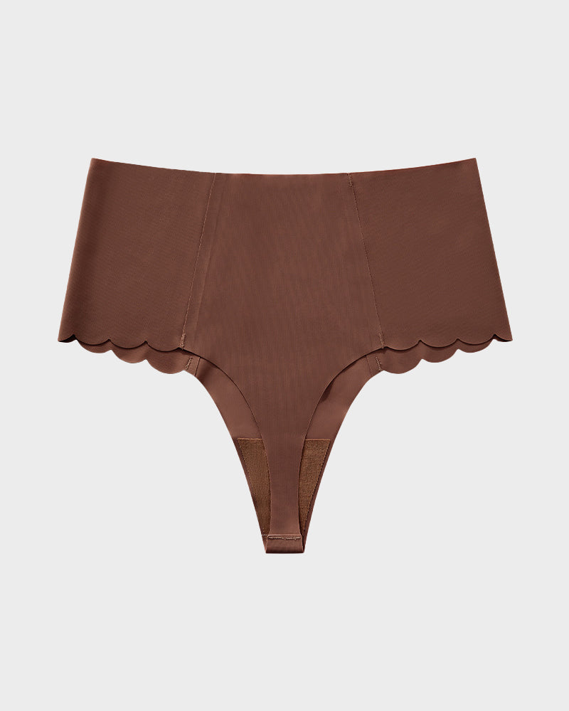 High-Rise Seamless Thong Panty (5 Pack)